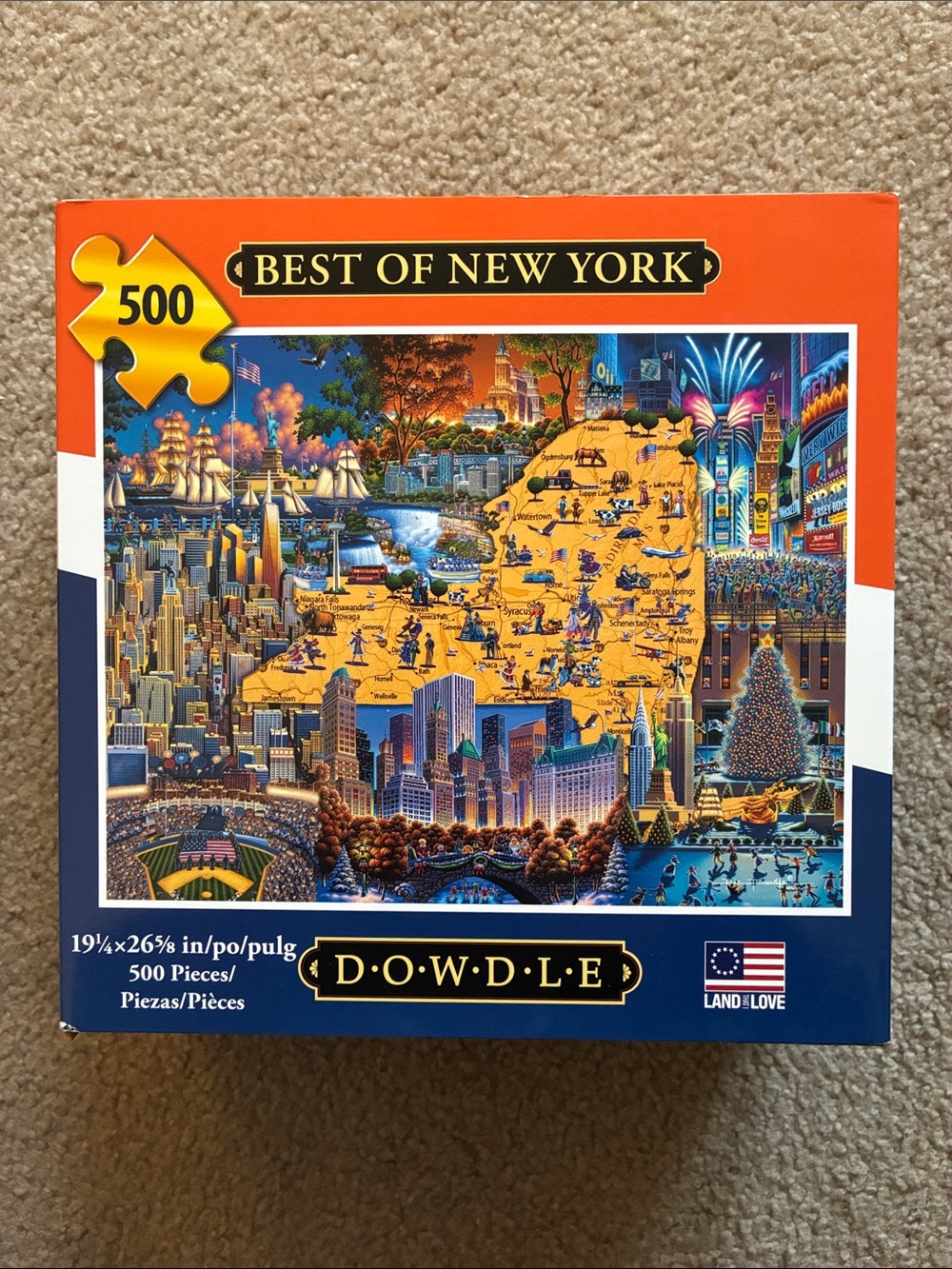 Dowdle "Best of New York" 500 Piece Puzzle